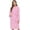 Pink, variant on SUCS Women's Bathrobe Terry Cloth Robe Knee Length Towel Bathrobe V-neck Multi-color Options