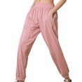 thumbnail image 2 of Wangscanis Women Sports Pants,Middle Waist Elastic Slacks, 2 of 8