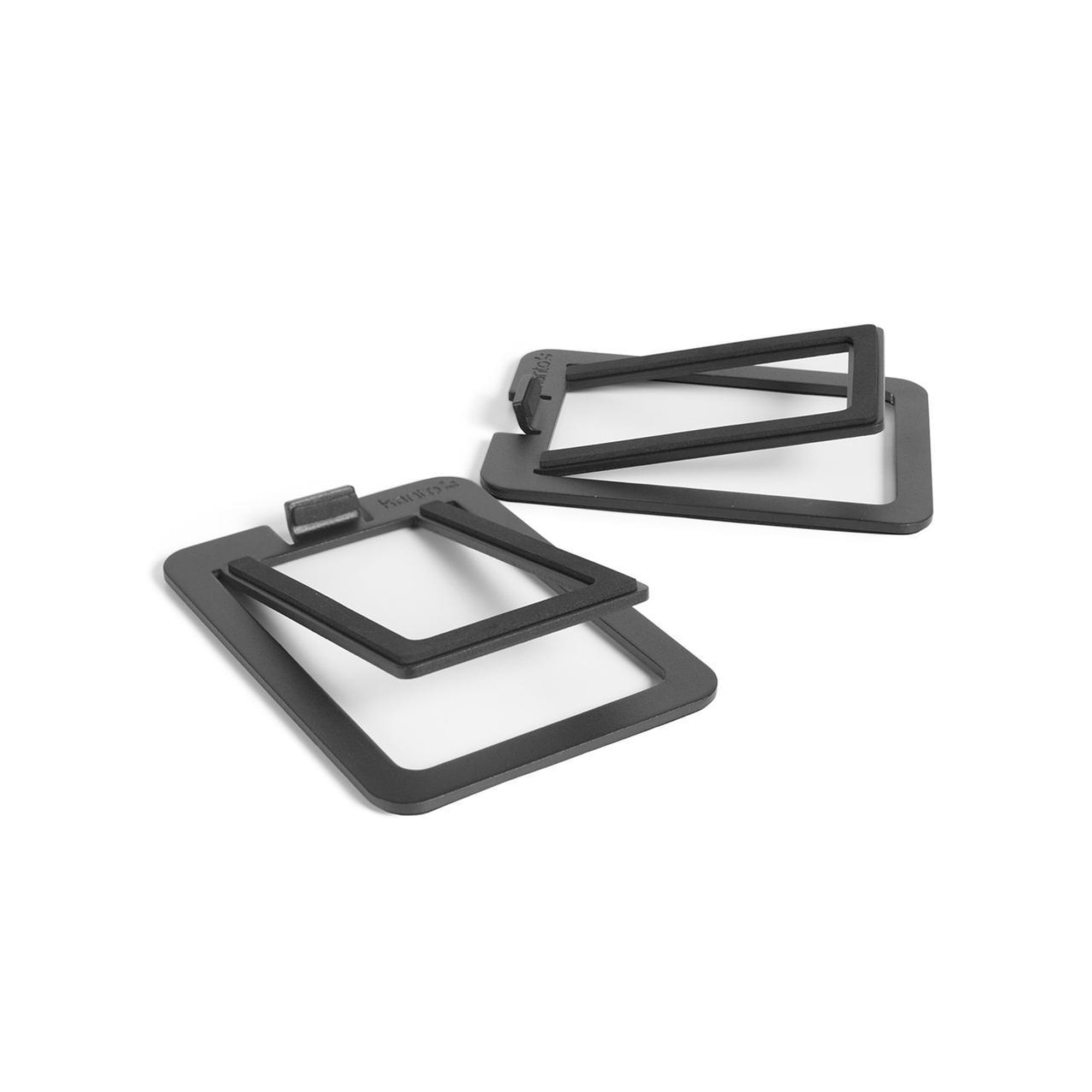Kanto S2 Desk Top Speaker Stands Pair with 16 Degrees of Tilt & Foam, Black