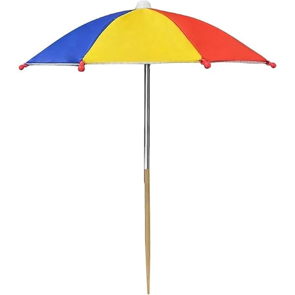 Plant Umbrella for Outdoor Plants, 13.7" Sun Shade for Potted Plants and Garden Beds