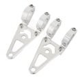 thumbnail image 3 of Par de abrazaderas para faros delanteros de 30 mm de aleación de aluminio CNC, rendimiento confiable para motos Monkey Z50, Z50A y Z50J., 3 of 14