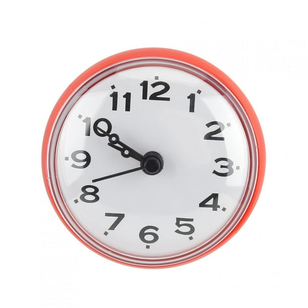 Attached Bathroom Clock, Shower Clock, Waterproof Clock For Bathroom Or