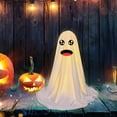 thumbnail image 4 of generic B Outdoor Halloween Decorations Scary Ghost Hanging Decor Metal Cloth 14.57X5.11 Inches, 4 of 6