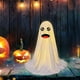 thumbnail image 4 of Decoraciones de Halloween, adornos de Halloween, regalos de Halloween, fantasma en el patio, decoraciones de Halloween, decoración de fantasmas de Halloween al aire libre, porche delantero, elemento d, 4 of 6