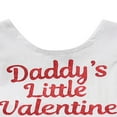 thumbnail image 3 of Petites Filles Romper Tutu Robe Mouche Manches Coeur Imprimé Body, 3 of 6