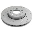 thumbnail image 4 of TRQ Front Performance Brake Pad & Rotor Kit Brake Pads Brake Rotors Set Ceramic Fits Select 2001-2009 Volvo S60 1999-2006 S80 2001-2007 V70 2003-2007 XC70, 4 of 6