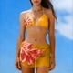 thumbnail image 1 of Trajes de baño para mujer, conjunto de traje de baño estampado de dos piezas a la moda para mujer, trajes de baño para mujer, trajes de baño para mujer, trajes de baño de moda de playa para mujer, 1 of 7