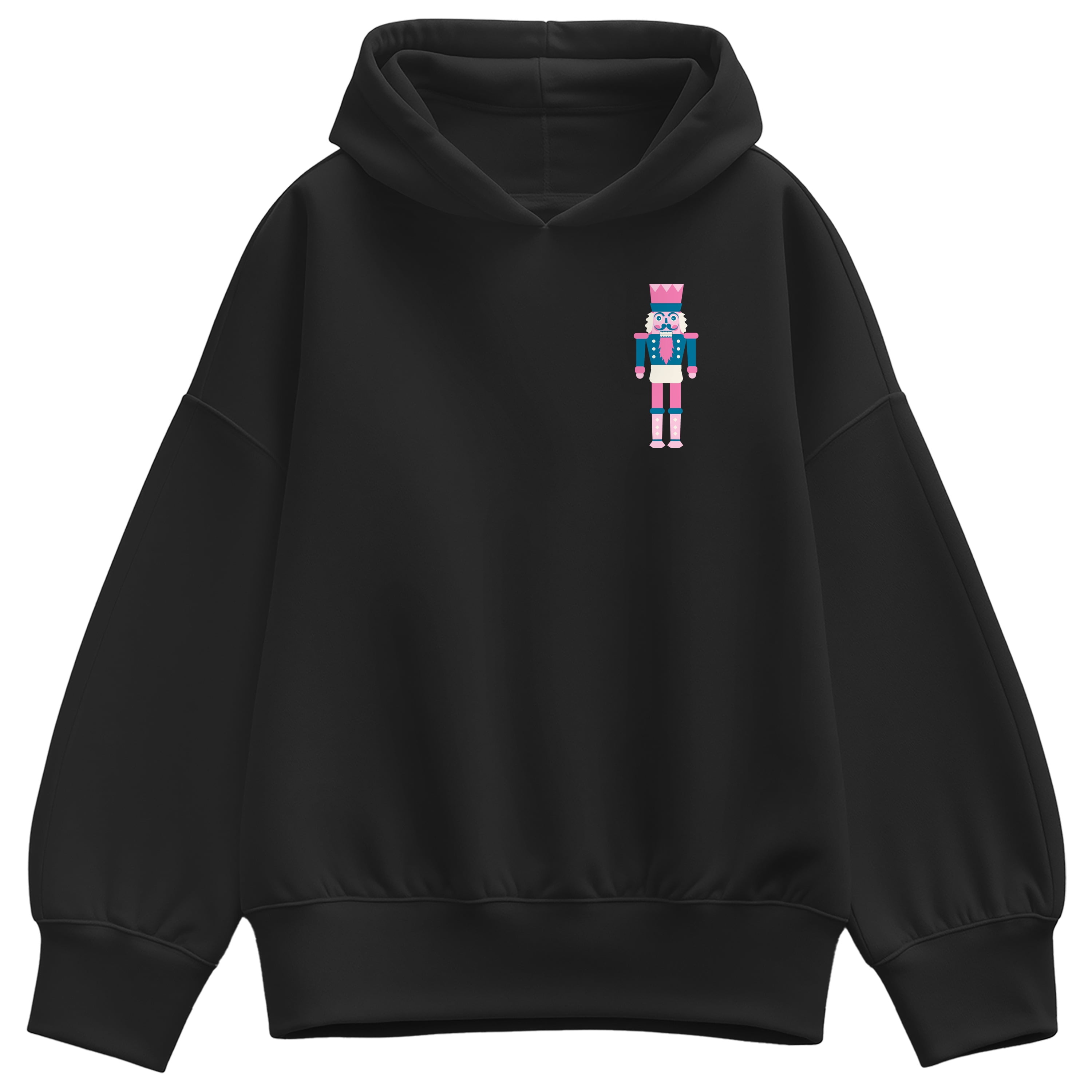 Elf - Son Of A Nutcracker - Women's Oversized Fleece Hoodie Sweatshirt