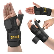 Uriel Sport and Fitness Wrist Brace and Thumb Splint, Universal Size