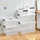 thumbnail image 3 of Caja de plástico impermeable a prueba de humedad, caja de almacenamiento transparente, caja de acabado grande engrosada, caja de almacenamiento portátil, 3 of 6