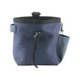 thumbnail image 2 of Dog Training Treat Pouch, Portable Puppy Snack Bag with Clip, Hands-Free Pet Reward Holder, Durable Cotton Linen Training Accessory for Outdoor Walks, Dark Blue, 2 of 7