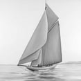 thumbnail image 3 of Atelier B Art Studio 20x20 Black Modern Framed Museum Art Print Titled - Vintage Sailing Ship, 3 of 5