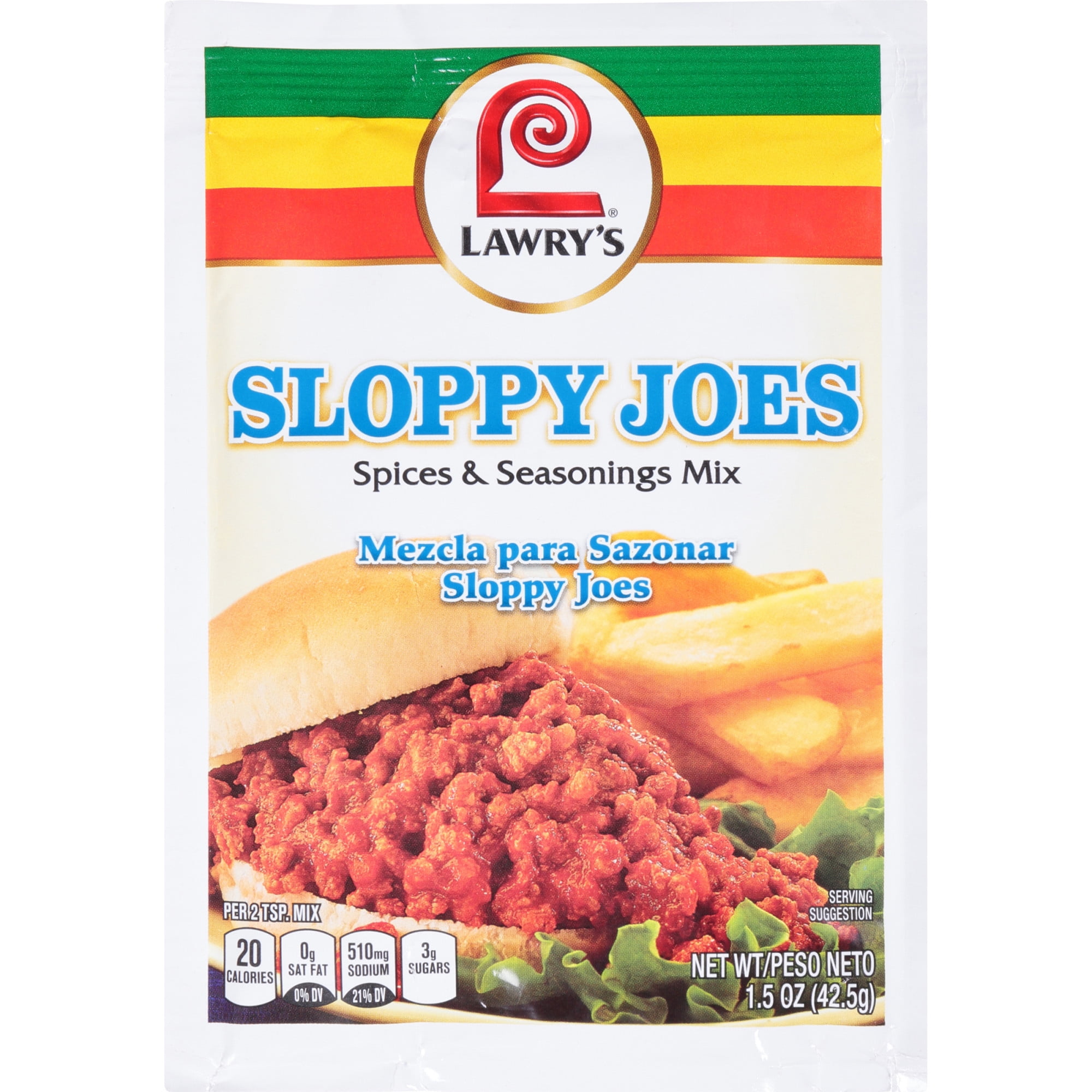 Lawry's Sloppy Joe Seasoning Mix, 1.5 oz