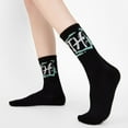thumbnail image 4 of RXIRUCGD Chaussettes Unisexes en Maille Mi-Longues Chaussettes Graffiti Personnalité Sport Tendance (5 Paires), 4 of 9