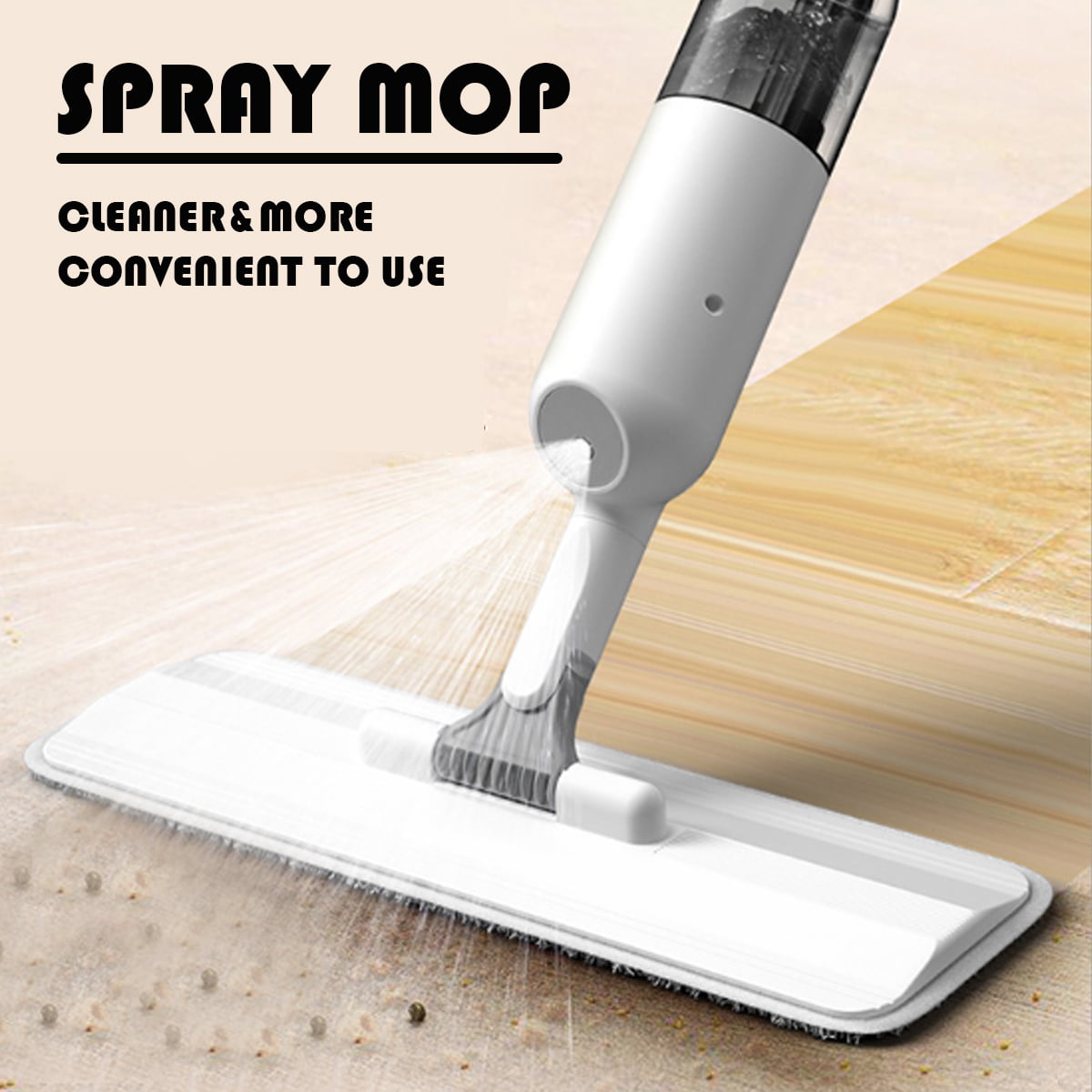 Spray Mop Kit Household Flat Floor, Ceramic Tile Floor Cleaner Machine