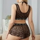 thumbnail image 4 of Traje de noche de encaje de lencería sexy con tirantes de leopardo de talla grande a la moda para mujer Fridja nalpqowj38530, 4 of 8