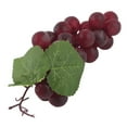 thumbnail image 2 of Plastic Photo Prop Ornament Artificial Grape Designed Emulation Fruit Burgundy for Christmas, 2 of 3