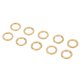 thumbnail image 1 of Bike Flat Washer, M6 Washer Polished Treatment PVD&nbsp;Coloring Titanium&nbsp;Alloy 6mm / 0.2in &nbsp;Gold For Mountain&nbsp;Bike For Cycling, 1 of 8