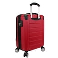 thumbnail image 3 of World Traveler Dejuno Compact 20" Carry-on Luggage with Laptop Pocket - Red, 3 of 3