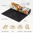 thumbnail image 6 of Fall Thanksgiving Area Rugs 4'x6', Washable Small Throw Rugs for Office Bathroom, Cartoon Pumpkins Maple Leaf Gnomes Floral Indoor Outdoor Rug Non-Slip Low Pile Carpet Runner Reversible Floor Mats, 6 of 8