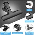 thumbnail image 3 of EcoNesxp Individual food bag clips 8 Individual food bag clips Paper Individual bag clips Heavy duty stainless steel chip clips Great for kitchen office sealing coffee bags, 3 of 5