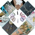 thumbnail image 4 of 10 Rouleaux Artisanat Queue, Fil de Perles pour la Fabrication de Bijoux, Perles String Coloré, 4 of 8