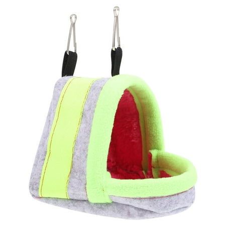 UPOUART Warm Small Pet Animals House Hamster Hideout House Assorted Color Cotton 1Pcs