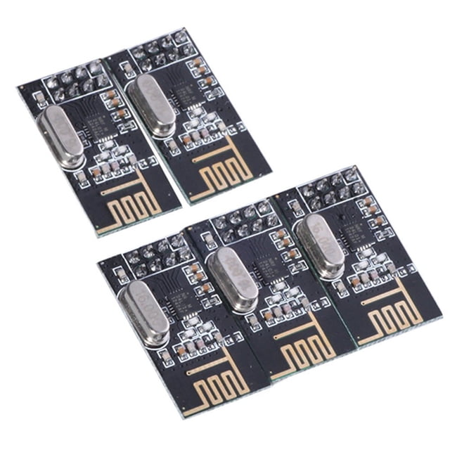 EeaseCA 5 Pcs Module Émetteur-Récepteur Sans Fil Professionnel NRF24L01 2.4GHz