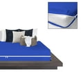 4 Piece Zipper Sheet Set Includes (1 Zipper Fitted Sheet, 1 Flat Sheet