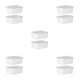 thumbnail image 3 of Contenedores de almacenamiento Moyic no tóxicos para alimentos plástico sin BPA Blanco 2 Type2 NO2, 3 of 6