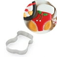 thumbnail image 2 of Cortadores de galletas de Navidad Cateissary 10/14 Uds acero inoxidable para hornear, 2 of 6