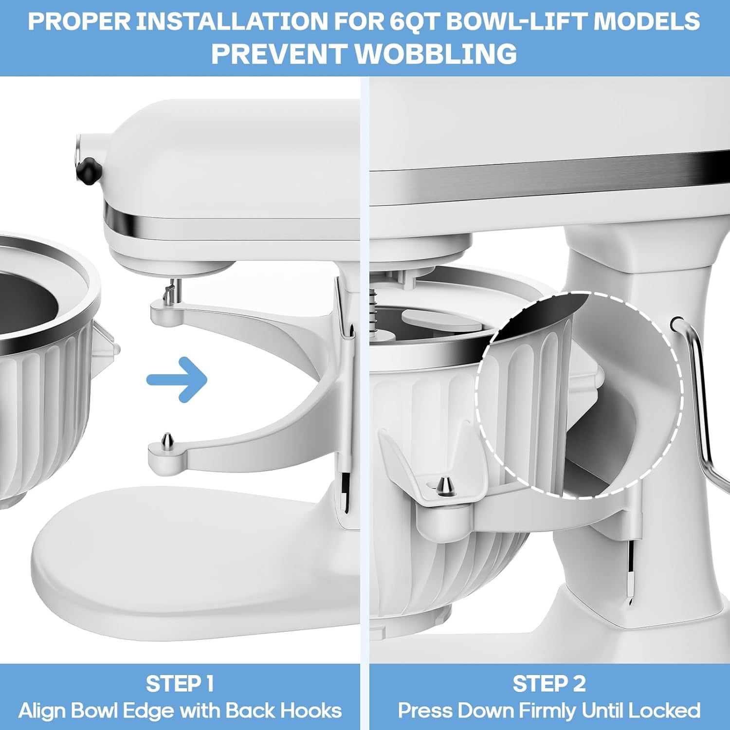 Ice Cream Maker Attachment for KitchenAid - Upgraded Leak-Proof Design, 2 Quart Bowl Compatible with 4.5QT to 7QT Models,Homemade Sorbet Gelato,Yogurt & Ice Cream attachment for Kitchen aid