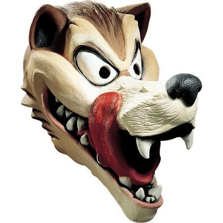 Morris Costumes Oversized Creepy Wolf Cosplay Animals Latex Head Mask, Style DG10529
