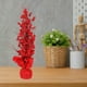 thumbnail image 5 of Ramas de tallos de bayas rojas artificiales, arreglos florales, flores de acebo rojo falsas, S, 5 of 9