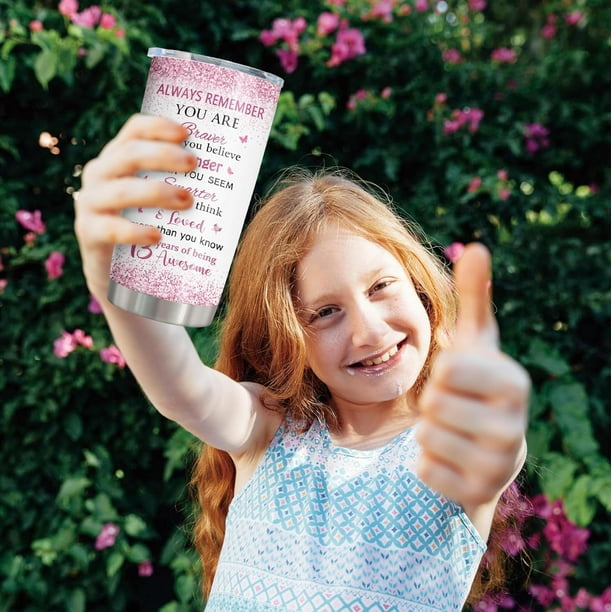 13 Year Old Girl Birthday Gift Ideas Tumbler, Gifts for 13 Year