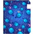 thumbnail image 4 of Coolnut Mailbox Cover Dark Blue Planets Post Mail Box Cover Magnetic Mail Wraps Cover Oversize 25.4" L x 20.78" W, 4 of 5