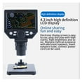 thumbnail image 3 of Microscope G1000 Digital Microscope for Soldering 4.3 Inch Large Base LCD Display 8MP 1-1000X Continuous Amplification Magnifier ,Powerful telephoto capabilities, 3 of 7