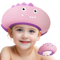 thumbnail image 1 of Adjustable Silicone Baby Shower Cap Shield - Waterproof Bath Visor Hat for 1-9 Years Kids, Eye & Ear Protection, Fun Design for Enjoyable Bath Time, 1 of 6