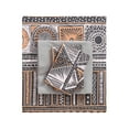 thumbnail image 5 of SUSSEXHOME Aztec Gray Cotton Duvet Cover Set, Twin Size Duvet Cover, 1 Duvet Cover, 1 Fitted Sheet and 2 Pillowcases, Iron Safe, Hypoallergenic, Breathable , Machine Washable, 5 of 7