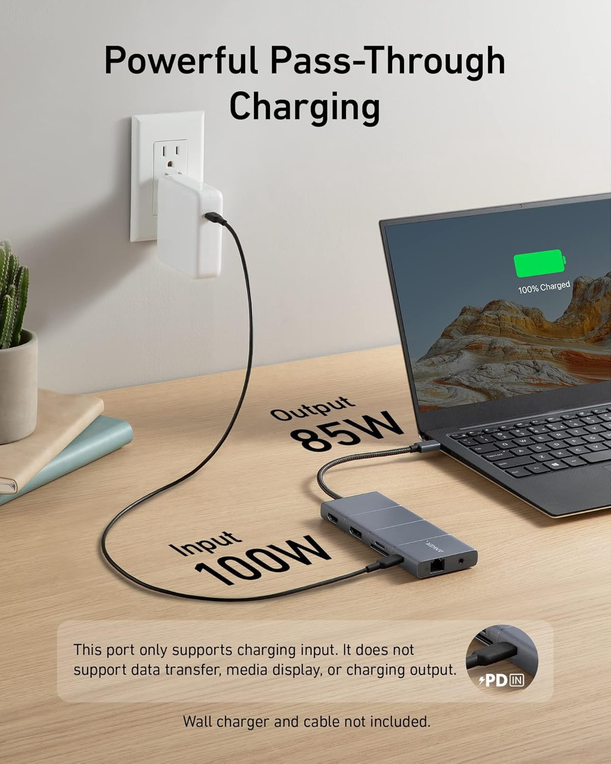 Restored Anker USB C Hub, 11-in-1 Docking Station (Refurbished)