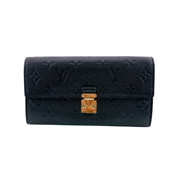 Pre-Owned LOUIS VUITTON M82638 Portefeuille Salametis Bi-fold Long Wallet Monogram Empreinte...