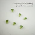 thumbnail image 2 of xinxixnxx 30 Pieces PVC Lake Reservoir Fishing Space Bean Replacement European Transparent Modified Buffer Block Beans Tool, 2 of 5