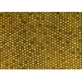thumbnail image 1 of Ahgly Company Machine Washable Indoor Rectangle Abstract Yellow Modern Area Rugs, 6' x 9', 1 of 4