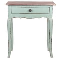 thumbnail image 3 of Home Square Transitional Wood Table with Limewash Top in Bahama Green - Set of 2, 3 of 4