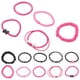 thumbnail image 4 of 20 gomas para el pelo: Coleteros de alta elasticidad - Accesorios para el pelo para niñas - Bandas para hacer moños que no dañan el cabello - Bonitas gomas para el pelo para rellenar bolsas de regalo, 4 of 6