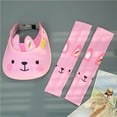 thumbnail image 4 of Children Summer Hat with Sleeves Cartoon Sun Protection Cap Set Wide Brim Beach Cap with Sleeves, 4 of 6