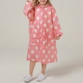 thumbnail image 2 of MEZZALL Girls Cartoon Raincoat With Hood And Pockets Lightweight Outerwear For Daily School Outdoor Activities Toddler Trenchcoat Holiday / 7-10 Years, 2 of 8