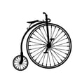 thumbnail image 1 of Rueda de bicicleta Arte de pared de metal, Adornos creativos colgantes Artesanía Estatua de hierro para regalos de bar Aniversario Jardín, 1 of 9