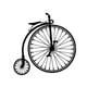 thumbnail image 1 of Rueda de bicicleta Arte de pared de metal, Adornos creativos colgantes Artesanía Estatua de hierro para regalos de bar Aniversario Jardín, 1 of 9