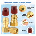 thumbnail image 2 of R12 to R134A AC Fitting Conversion Adapter Kit, 2 of 5